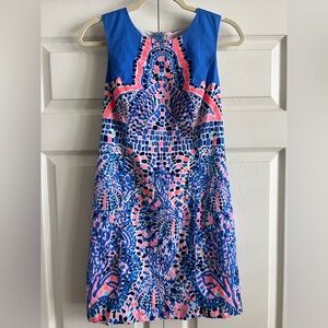 Lilly Pulitzer Tic Tac Tile Mila shift dress
